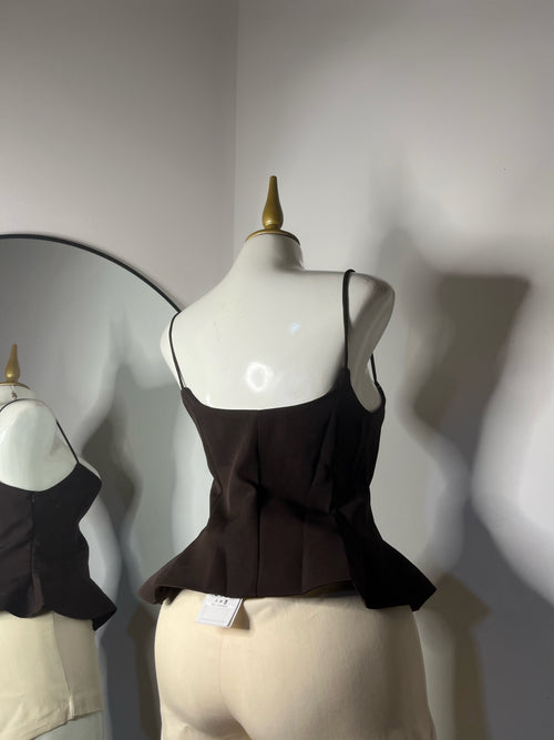 Blusa café
